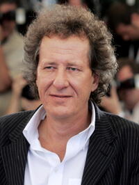Geoffrey Rush at a photocall for "The Life and Death of Peter Sellers" during the 57th Cannes Film Festival.