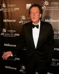 Geoffrey Rush in the awards room at the L'Oreal Paris AFI 2006 Industry Awards.