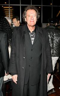 Geoffrey Rush at The Times BFI 51st London Film Festival after party following thepremiere of "Elizabeth: The Golden Age".