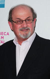 Salman Rushdie at the premiere of "American Casino" during the 2009 Tribeca Film Festival.