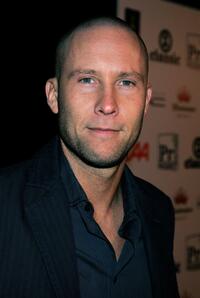 Michael Rosenbaum at the opening of "Rock of Ages."