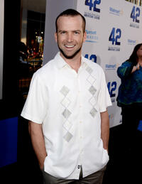 Lucas Black at the California premiere of "42."