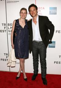 Adam Rothenberg and Guest at the premiere of "Tennessee" during the 2008 Tribeca Film Festival.