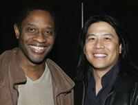 Tim Russ and Garrett Wang at the Grand Slam XIV: The Sci-Fi Summit.