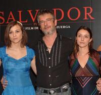Leonor Watling, director Manuel Huerga and Ingrid Rubio at the photocall of "Salvador."