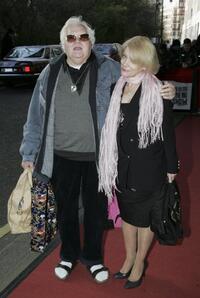 Ken Russell and guest at the South Bank Show Awards at the Savoy Hotel.