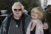 Ken Russell and guest at the South Bank Show Awards at the Savoy Hotel.