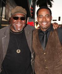 Frankie Faison and Lamman Rucker at the premiere of "Tyler Perry's Meet The Browns."