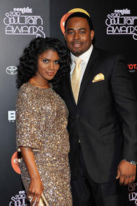 Denise Boutte and Lamman Rucker at the 2010 Soul Train Awards.