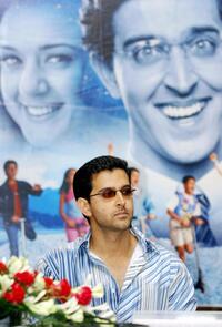 Hrithik Roshan at the press conference of "Koi Mil Gaya."