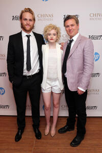 Wyatt Russell, Julia Garner and Bill Sage at the 66th Annual Cannes Film Festival in France.