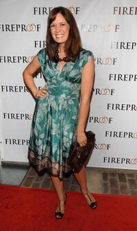 Erin Bethea at the premiere of "Fireproof."