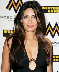Laila Rouass at the MOBO Awards 2006 in London.