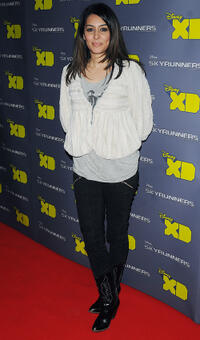 Laila Rouass at the UK premiere of "Skyrunners."