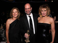 Elizabeth Cantillon, Scott Rudin and Amy Pascal at the Sony Pictures Classic 68th Annual Golden Globe Awards party.