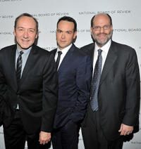 Kevin Spacey, Dana Brunetti and Scott Rudin at the 2011 National Board of Review of Motion Pictures Gala.