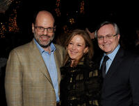 Scott Rudin, Elizabeth Cantillion and David Bishop at the Blu-ray & DVD launch party of "The Social Network."