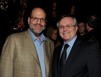 Scott Rudin and David Bishop at the Blu-ray & DVD launch party of "The Social Network."