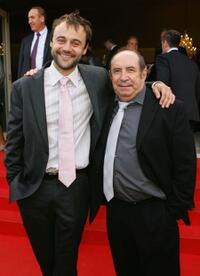 Gyton Grantley and Roy Billing at the Emirates Doncaster Day.