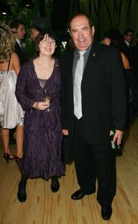 Linda Tizard and Roy Billing at the AAMI Golden Slipper Day.