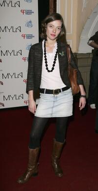 Camilla Rutherford at the "MYLA Debutantes: Coming Out Show."