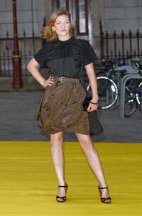 Camilla Rutherford at the 2007 Royal Academy Summer Exhibition.