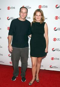 Clark Gregg and Emily Rutherfurd at the CBS' New Season Celebration.