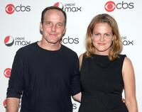 Clark Gregg and Emily Rutherfurd at the CBS' New Season Celebration.