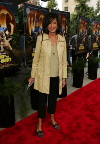 Mercedes Ruehl at the premiere of "Wallace & Gromit: The Curse of The Were-Rabbit".