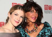 Lily Rabe and Mercedes Ruehl at the after party of the opening night of "The American Plan."