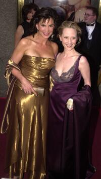 Mercedes Ruehl and Anne Heche at the 56th Annual Tony Awards.