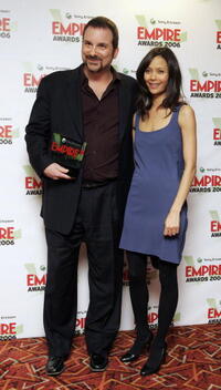 Shane Black and Thandie Newton at the Sony Ericsson Empire Film Awards 2006.