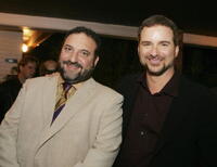 Producer Joel Silver and Shane Black at the after party of the premiere of "Kiss Kiss Bang Bang."