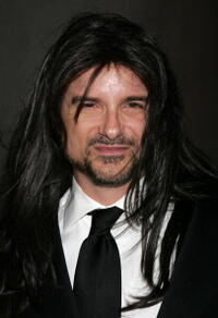 Shane Black at the Halloween Mansion Party.