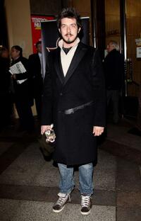 Paolo Ruffini at the Red Carpet of "Aladin" The Musical.