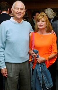 Producer Lawrence Turman and Katharine Ross at the screening of "The Graduate."