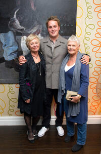 Penny Ryder, director Chris Foggin and Judi Dench at the England premiere of "Friend Request Pending."