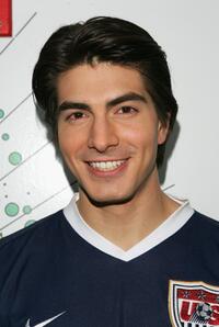 Brandon Routh at the MTV's Total Request Live.