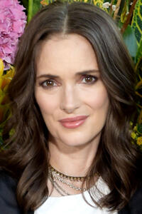 Winona Ryder at a photocall for "Destination Wedding" in Los Angeles.