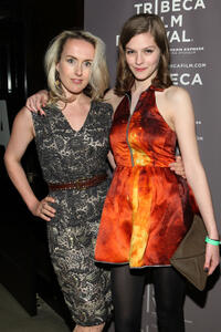 Cynthia Fortune Ryan and Amber Anderson at the premiere of "Lotus Eaters" during the 2011 Tribeca Film Festival.