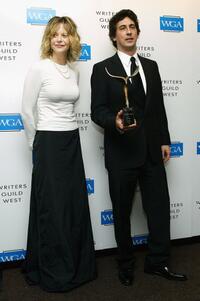 Meg Ryan and writer Alexander Payne at the 57th Annual Writers Guild Awards.