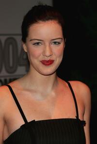 Michelle Ryan at the 2004 TV Moments Awards Ceremony.