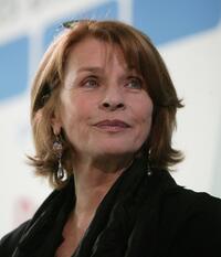 Senta Berger at the Frankfurt book fair.