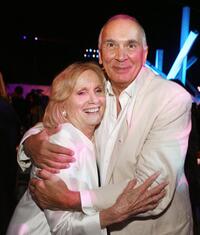 Eva Marie Saint and Frank Langella at the after party for the premiere of Warner Bros. "Superman Returns".
