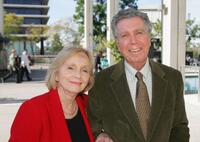 Eva Marie Saint and Jeffrey Hayden at the opening of "The Cherry Orchard".