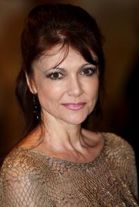 Emma Samms at the UK premiere of "Fools Gold."
