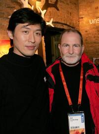 Sonny Saito and Director Bill Guttentag at the "Nanking" reception during the 2007 Sundance Film Festival.