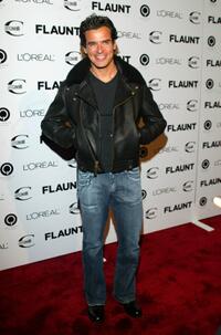 Antonio Sabato, Jr. at the Flaunt Magazine's 6-year Anniversary party.