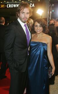 Angus Sampson and Pia Miranda at the Inside Film Awards.