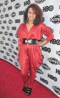 Harmony Santana at the 2011 Outfest Opening Night Gala of "Gun Hill Road" in California.